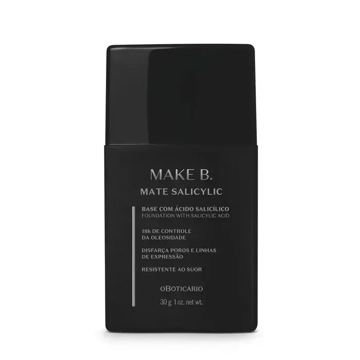 Base Líquida Mate Salicílico 30 G. Make B - Tono: Cor 160